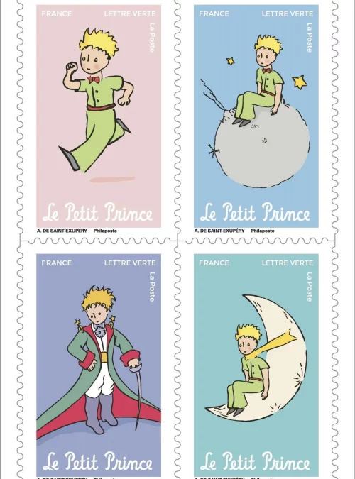 Carnet timbres Petit Prince 2021