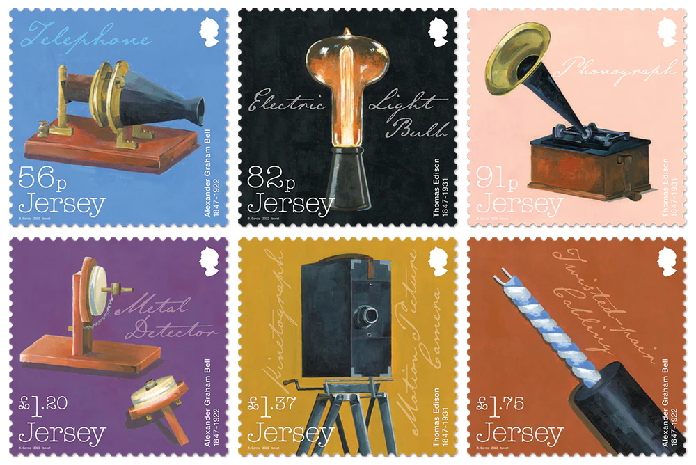 Timbres Inventions Bell et Edison