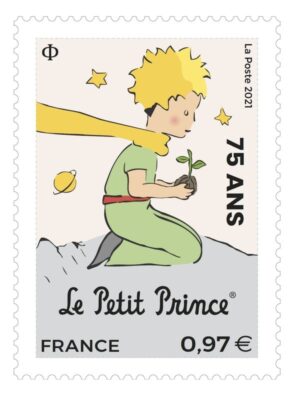 Timbre 75 ans Petit Prince YT 5483
