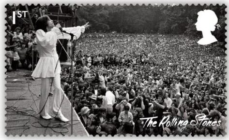 Timbre Rolling Stones live Hyde Park 1969