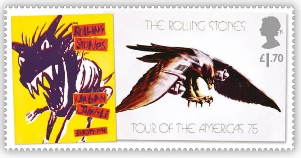 Timbre Rolling Stones American Tour 1975