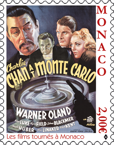 Timbre Cinéma Monaco 2022 Charlie Chan