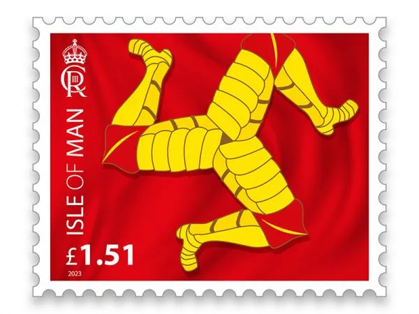 Timbre 2023 Ile de Man Triskelion 1,51£