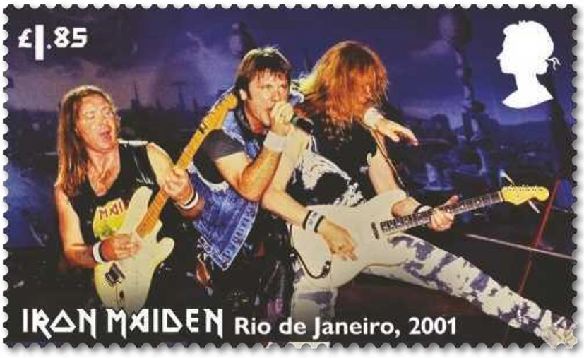 Timbre anglais 2023 Iron Maiden Rio de Janeiro 2001