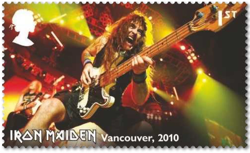 Timbre anglais 2023 Iron Maiden Vancouver 2010