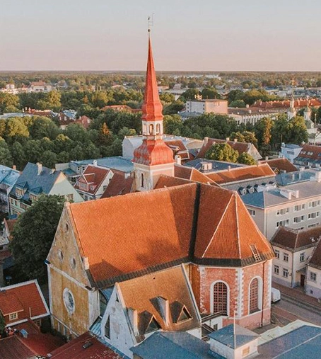 Eglise Saint Elisabeth de Pärnu Estonie