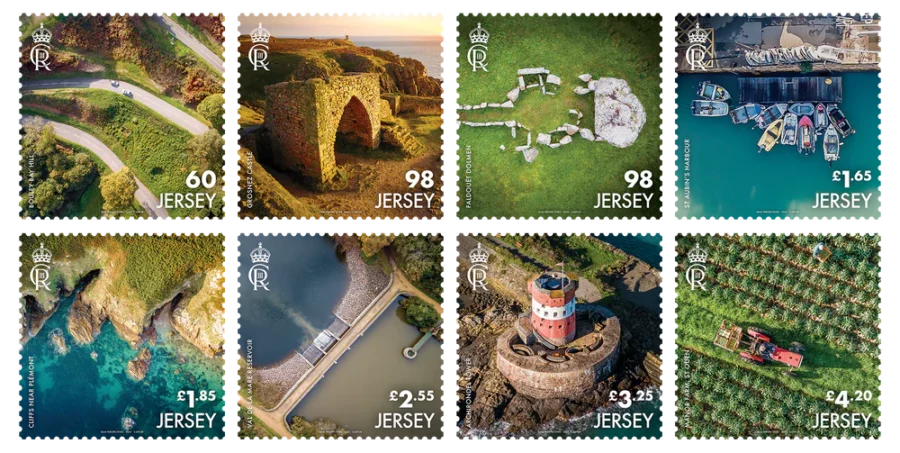 Jersey vues du ciel