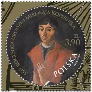 Timbre polonais 2023 Nicolas Copernic