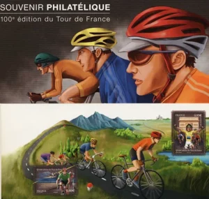 Bloc souvenir 2013 100è Tour de France YT BS81
