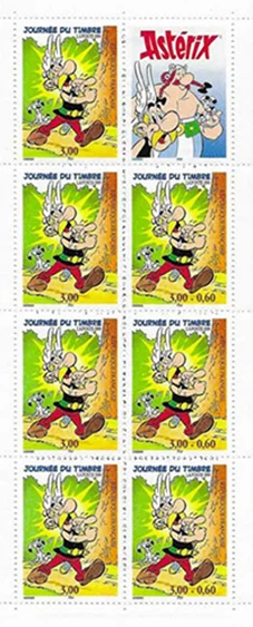 Carnet Journée du timbre 1999 Astérix