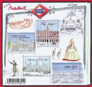 Feuillet français 2013 Capitale européenne Madrid YT F4730