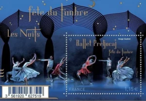 Feuillet français 2015 Ballet les nuits YT F4983