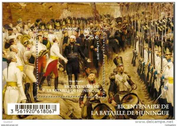 Feuillet français 2015 Bataille de Huningue YT F4972