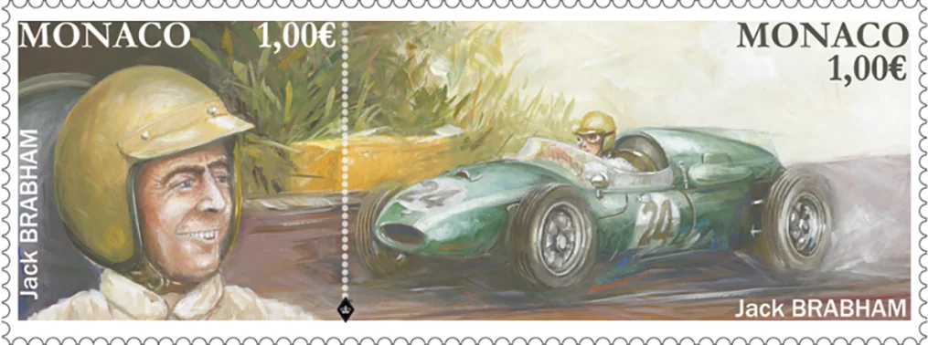 Timbre Monaco 2023 Jack Brabham
