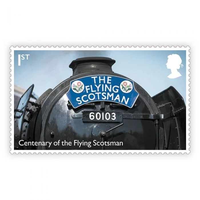 Timbre anglais 2023 The Flying Scotsman1