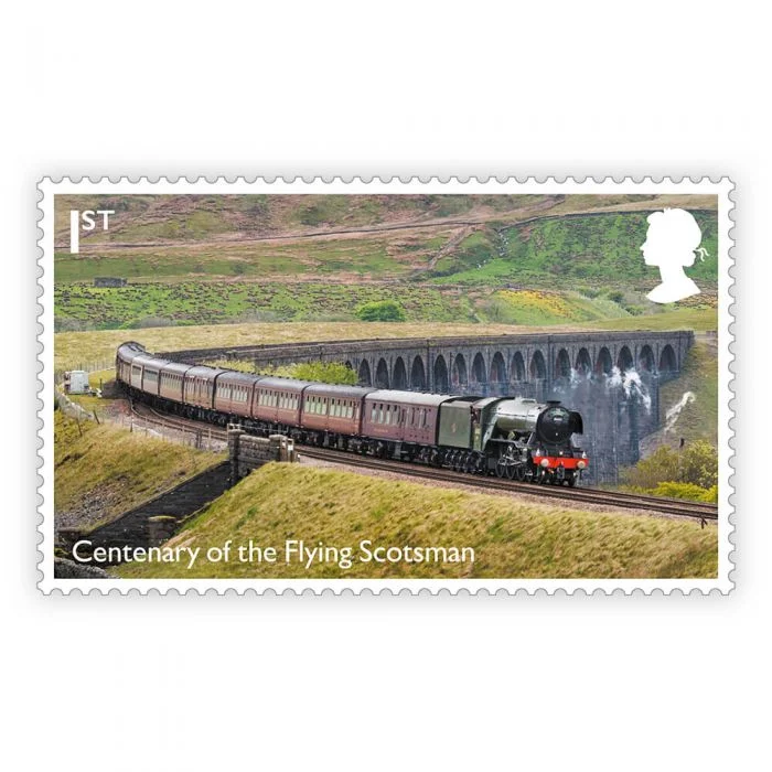 Timbre anglais 2023 The Flying Scotsman3