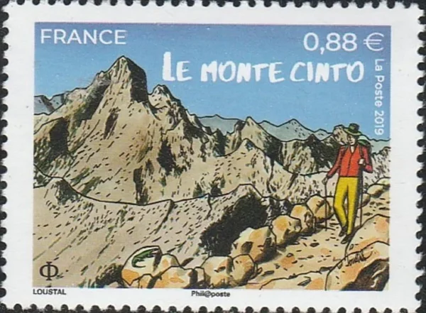 Timbre français 2019 Monte Cinto YT5343