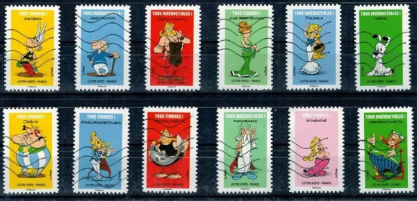 Timbres autoadhésifs 2019 Astérix