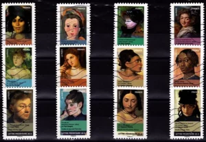 Timbres français 2012 Portraits de femmes