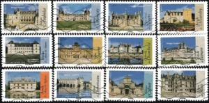 Timbres français 2015 Châteaux de la renaissance