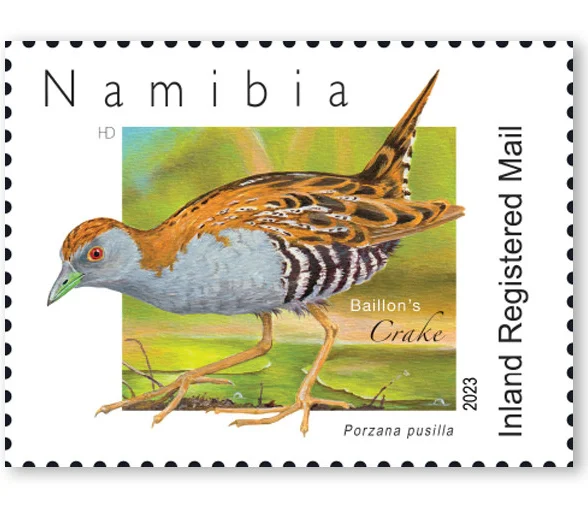 Timbre Namibie 2023 Marouette de Baillon