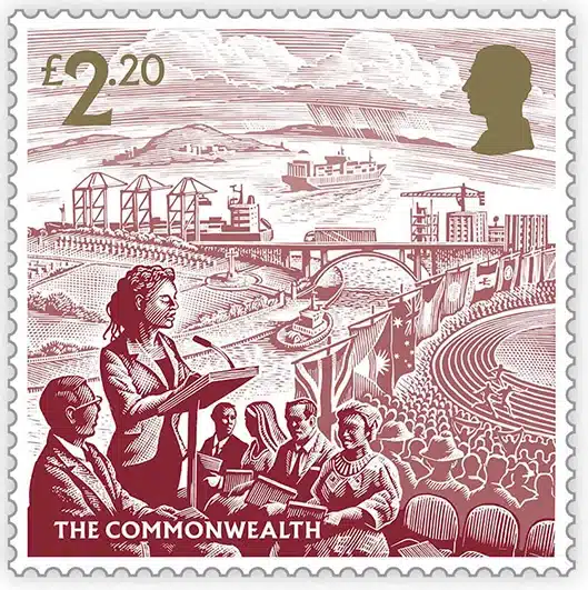 Timbre anglais 2023 Commonwealth