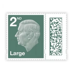 Timbre anglais 2023 Roi Charles 2nd Large