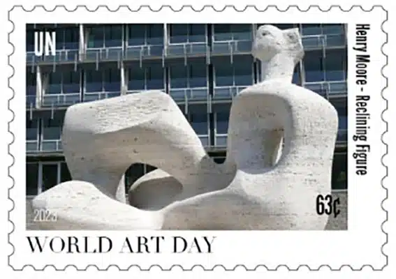 Timbres UN 2023 Henry Moore