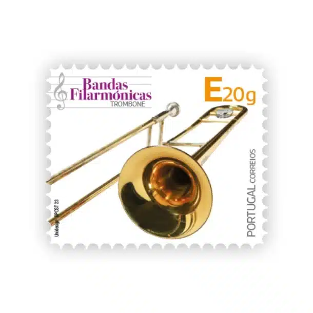 Timbre portugais 2023 Trombone