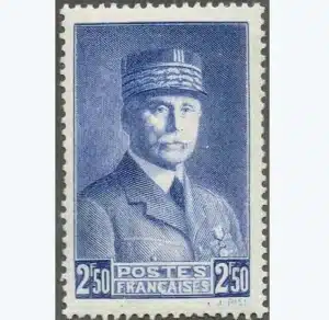 Timbre français 1941 Pétain YT 473