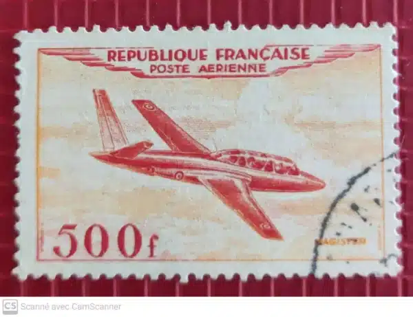 Timbre français 1954 Magister recto PA YT32