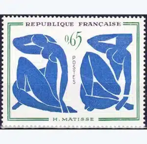 Timbre français 1961 Henri Matisse YT 1320**
