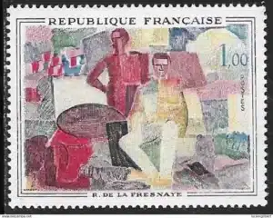 Timbre français 1961 Roger de la Fresnaye YT 1322**