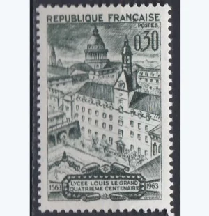 Timbre français 1963 Lycée Louis le Grand YT 1388**