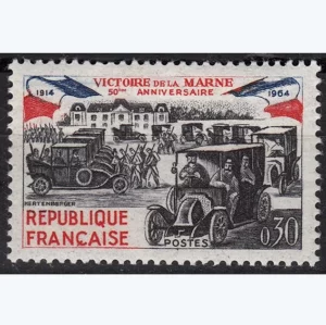 Timbre français 1964 Victoire de la Marne YT 1429**