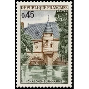 Timbre français 1969 Chalons sur Marne YT 1602**