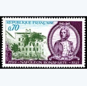 Timbre français 1969 Napoléon Bonaparte YT 1610**