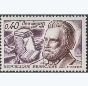 Timbre français 1968 Pierre Larousse YT 1560**