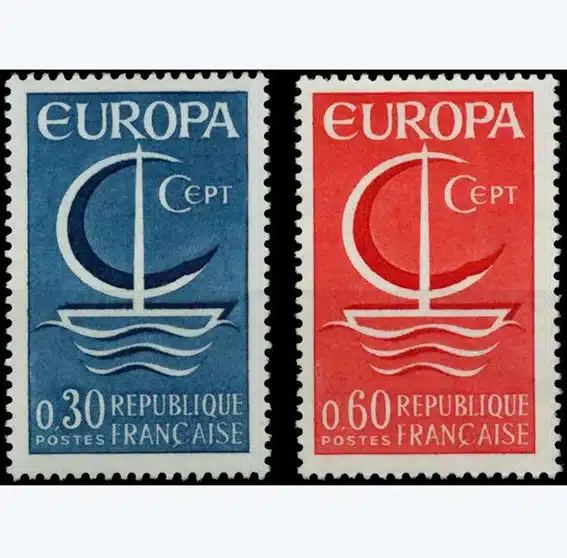 Timbres 1966 Europa YT 1490** et YT 1491**