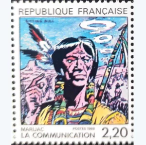 Timbre français 1988 Communication Marijac YT 2505**