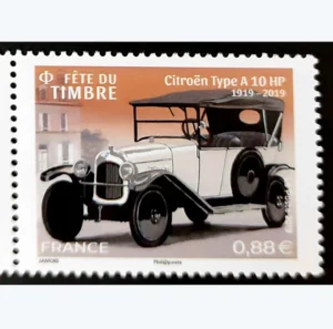 Timbre français 2019 Citroën Type A 10 HP**