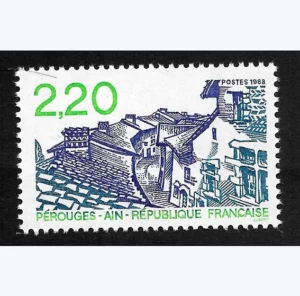 Timbre français 1988 Pérouges YT 2550**