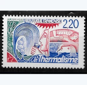 Timbre français 1988 Thermalisme YT 2556**