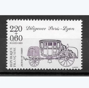 Timbre français 1989 Diligence Paris Lyon YT 2578**