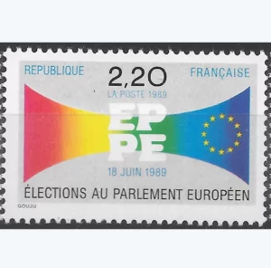 Timbre français 1989 Election parlement européen YT 2572**