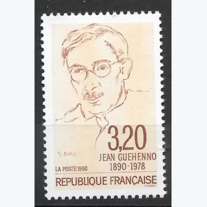 Timbre français 1989 Jean Guéhenno YT 2641**