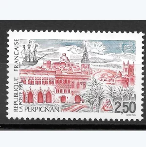 Timbre français 1991 Perpignan YT 2698**