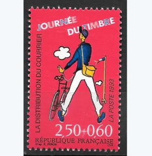 Timbre français 1993 Distribution du courrier YT N°2792**