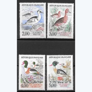 Timbres français 1993 Nature de France X YT N°2785** à YT N°2788**