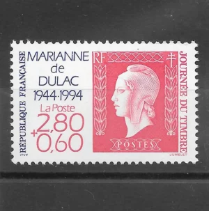 Timbre français 1994 Marianne de Dulac YT N°2863**